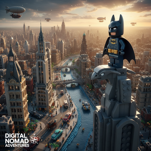 Perjalanan Epik Lintas Era: Mengungkap Inovasi dalam Eksplorasi Gotham City Virtual
