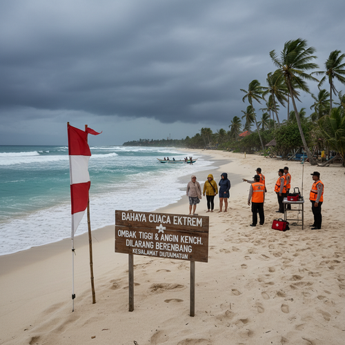 Peringatan Cuaca Ekstrem: Dampak Bibit Siklon pada Pariwisata dan Keselamatan Traveling di Bali-NTB